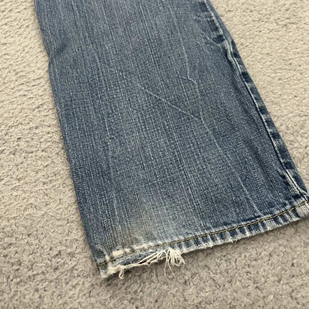 Levis Jeans Mens 34x32 Blue Denim 511 Skinny Light Wash American Red Tab Cotton
